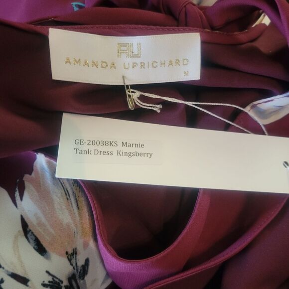 Amanda Uprichard Marnie Tie Back Dress Size Medium NWT - Picture 5 of 7